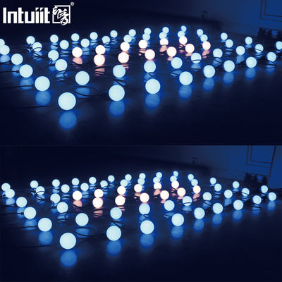 Feiertagsbeleuchtung LED-Glühlampe Pixel-LED-Licht Wasserdicht Dmx Rgbw Mehrfarbstring Weihnachtslampe