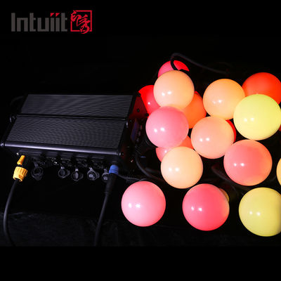 Solarlicht-Musik-Synchronisierungs-Farbe der Ketten-240V im Freien, die dehnbare Lampe des Dekor-IP54 ändert
