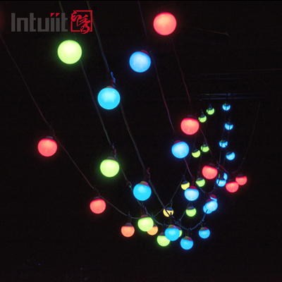 RGBW-Kugel-Lichterketten mit voller Pixelsteuerung für Restaurant