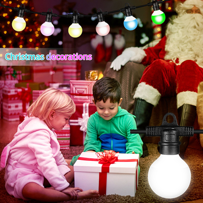 Baum-Dekorations-Lampen-Weihnachtslichter dmx Kette RGBW IP54 1x1.8W 5050 LED intelligente Farbändernde