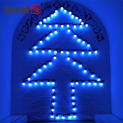 Birnen-Weihnachten DMX RGB führte Ketten-heller Feiertags-feenhafte Lichter im Freien
