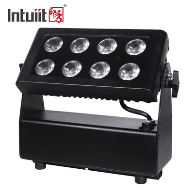 566lm LED flache Batterie-Partei-färbendes Licht der lichttechnischen Ausrüstung des Gleichheits-Licht-8X15W