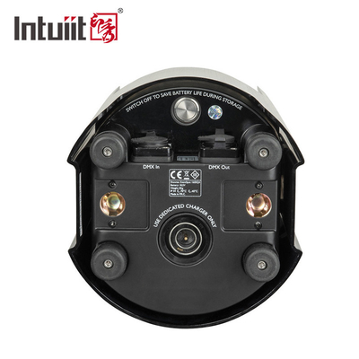 DMX IR Wifi 4x12w drahtloses batteriebetriebenes Gleichheit Stadiums-Licht Uplight-Stellen-DJ-Disco-LED