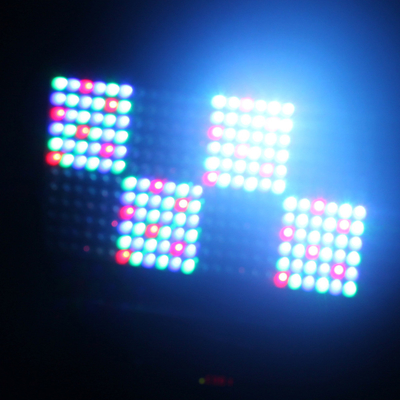 Platten-Stadium LED der Flut-36Watt bewirken helle Wäsche-Rundumleuchten 288pcs RGB LED