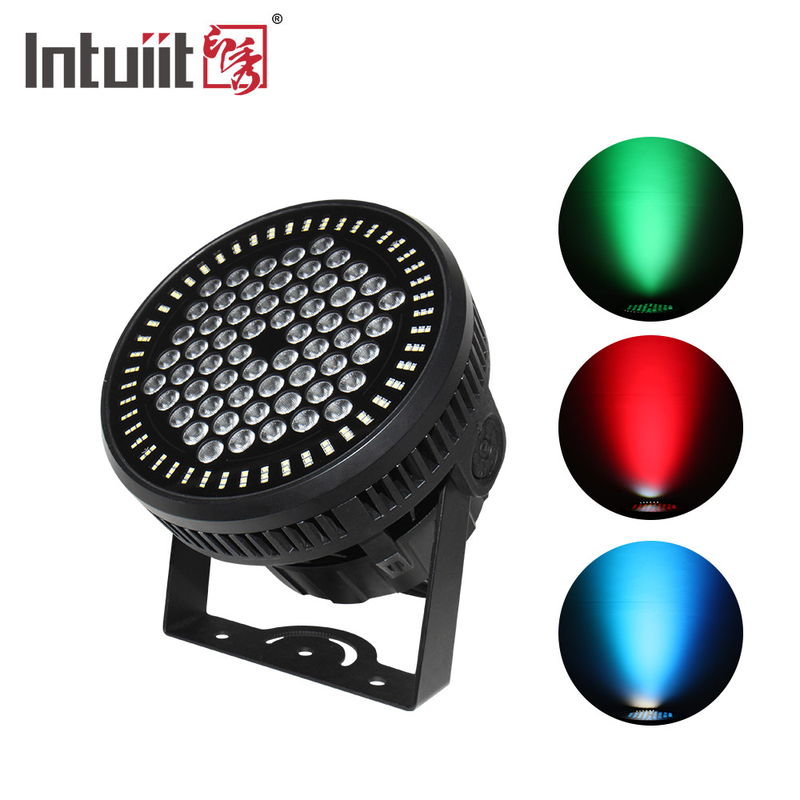 60*12W RGBW 4in1 Par Uplight Slim LED Par Bühnenbeleuchtung für Bar Party Hochzeitsdekoration