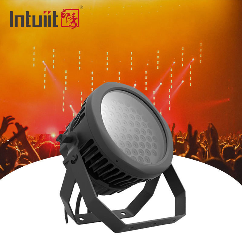 54 LEDs Par Light Wasserdicht IP65 Outdoor 54*3w RGBW 4in1 Bühnenlicht DMX512