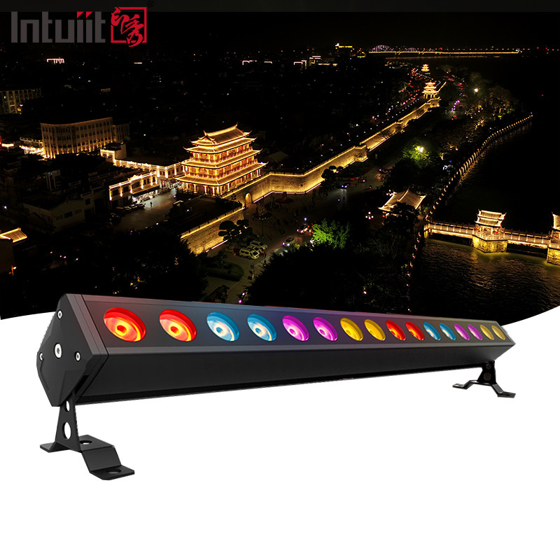 Hochwertiges Aluminium Gehäuse Außenwasserdicht IP65 16x5w LED Wandspüler Linearlicht