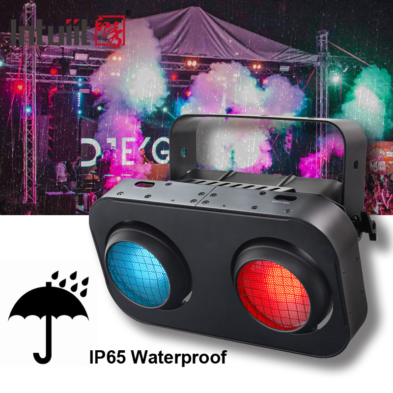 Dj Disco 2x90w Pixel Cob Led Bühnenblinder RGB 2in1 mit RGB LED für Hochzeit