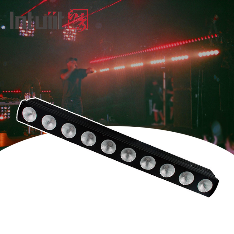 10x9W RGB DMX 3in1 LED-Wandwaschlicht Linearbar Waschmaschine Bühnenbeleuchtung