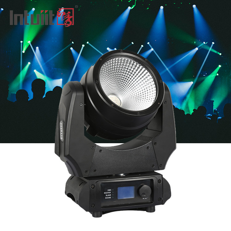 RGBW Bewegungskopf LED COB 200W Strahl DJ Veranstaltung Konzert Waschmaschine Bewegungskopf Bühnenlicht