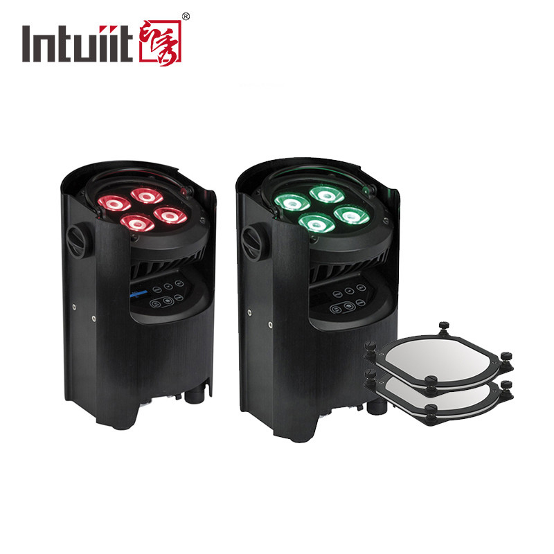 4x12W 4-in-1 RGBW Dj Hochzeitsbatterie LED-Aufleuchtung WIFI drahtlos Dmx Disco Bühnenlicht