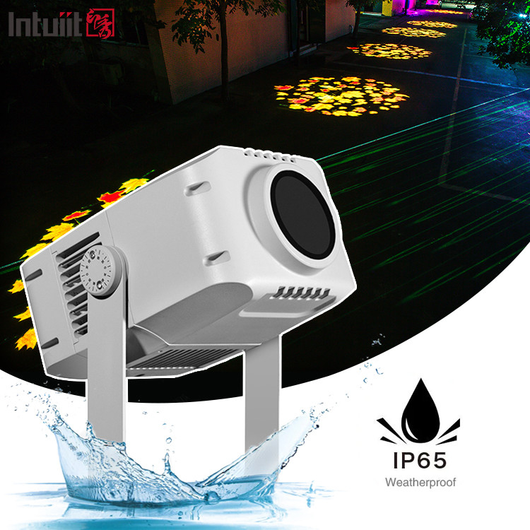 Wasserdichtes 100W Custom Logo Werbung Dreh-Gobo-Projektor Licht Außenwerbebeleuchtung