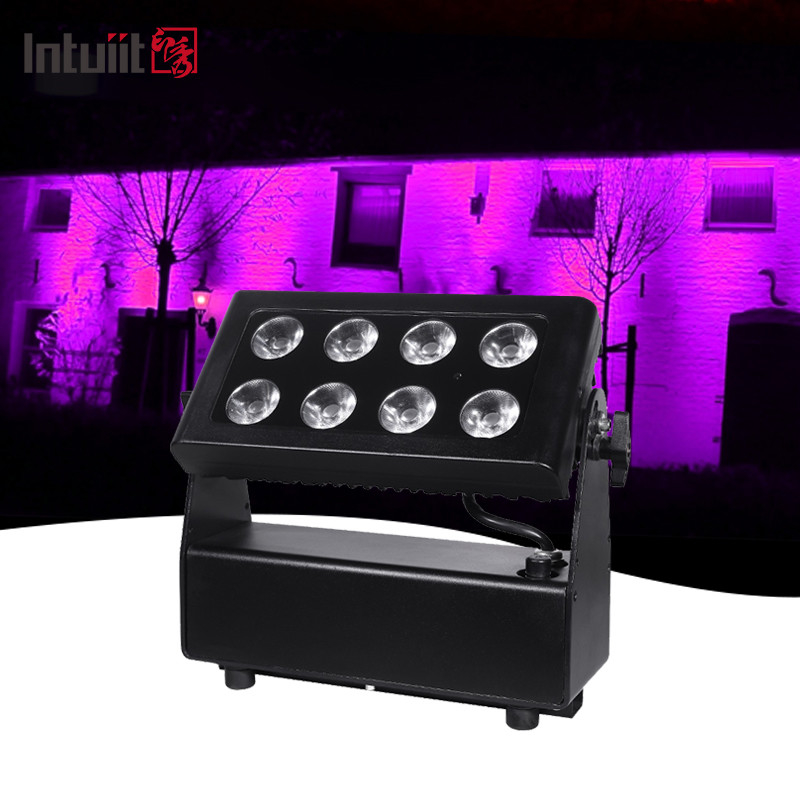 LED 12x15W RGBW Waschprojektor Bühnenbeleuchtung DMX Steuerung Wasserdicht IP65 Dj Disco Outdoor Park Waschdekorationslampe