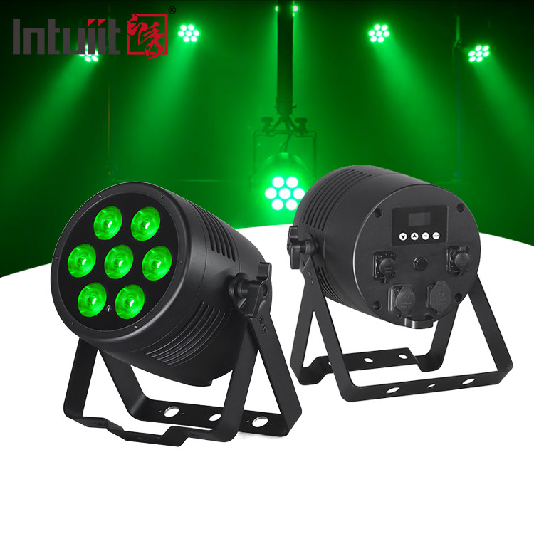 Bühnenleuchte LED Par RGBWA UV 6IN1 7x20w IP65 Wasserdicht Dmx Led Par