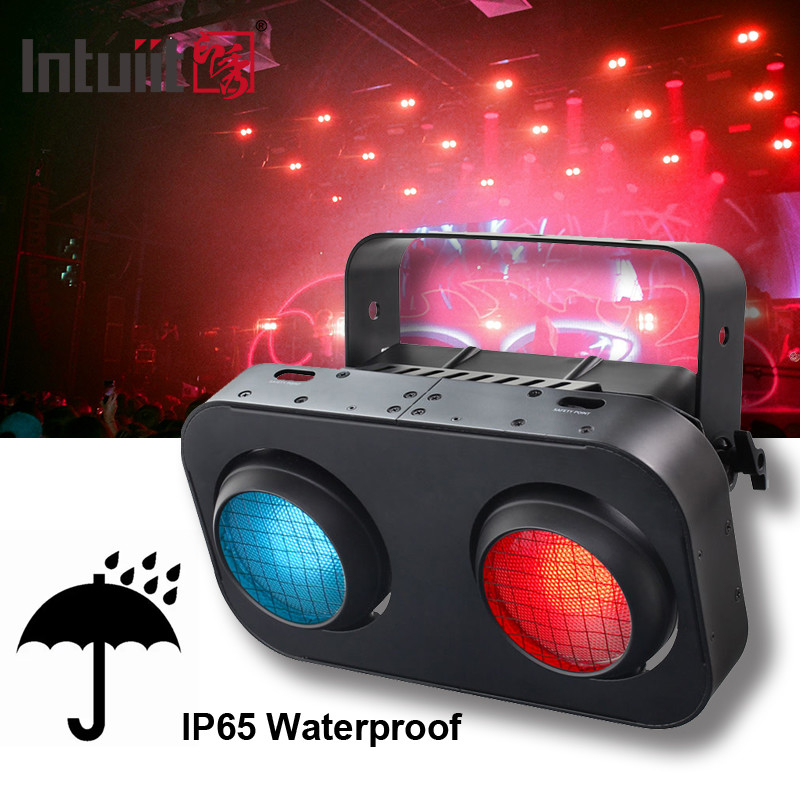 Superhell Warm Weiß 100W Zwei Augen 200w Publikum Blinder Bühnenlicht COB LED-Ausrüstung Beleuchtung für Party-Event
