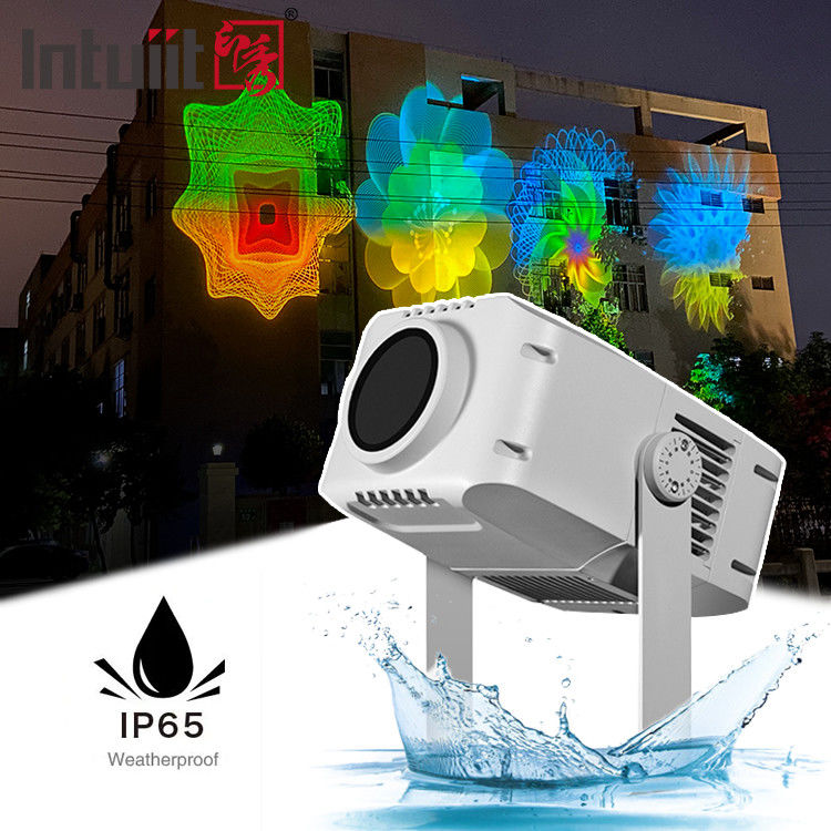 100W LED Logo GOBO Projektor IP65 Wasserdicht DJ Effekt Licht Für Hotels Unternehmen Werbung