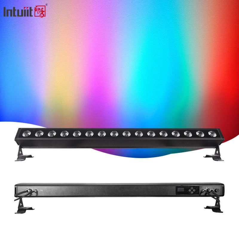 IP65 Wasserdicht 16x5w Linear Led Außenwandwaschlampe Rgbw Wandwaschlampe