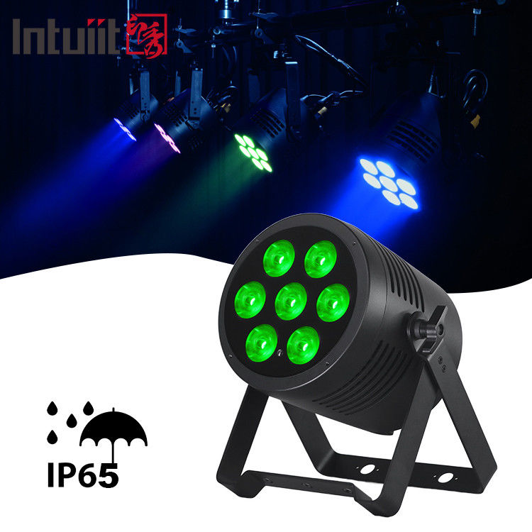 RGBWA UV 6 in 1 Wasserdicht 7x20W Par Licht Wasserdicht LED Par Licht Außen IP65 Par Licht DJ Bühne