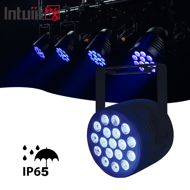 High Bright Wasserdicht Led Par Licht IP65 Led Rgbwauv 18*20w Outdoor Par DMX für Park Szenen-Bühne Event Show Beleuchtung