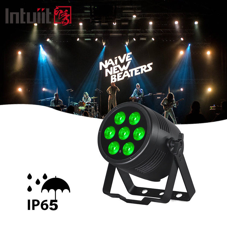 7x20W RGBWAUv 6in1 Par Uplight LED Par Bühnenbeleuchtung