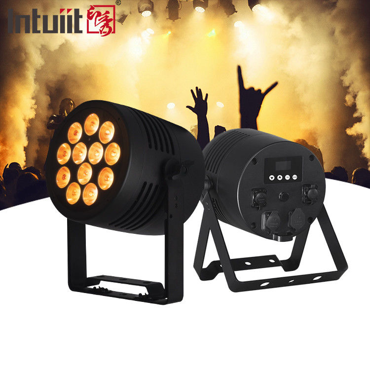 12x20W RGBWAUV 6in1 DMX Control LED Par Light DJ Club Bühnenleuchten