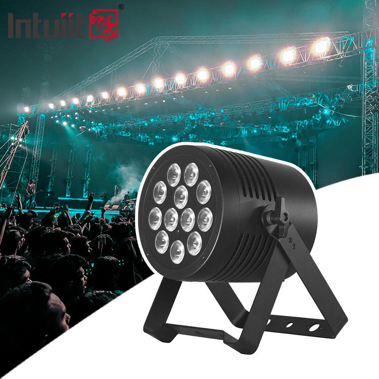 Outdoor LED Bühnenlichter DMX 12 Stück * 20W 6 in 1 RGBWA UV Wasserdichtes Par Licht für Hochzeit / Bühne / Disco / Konzertbeleuchtung