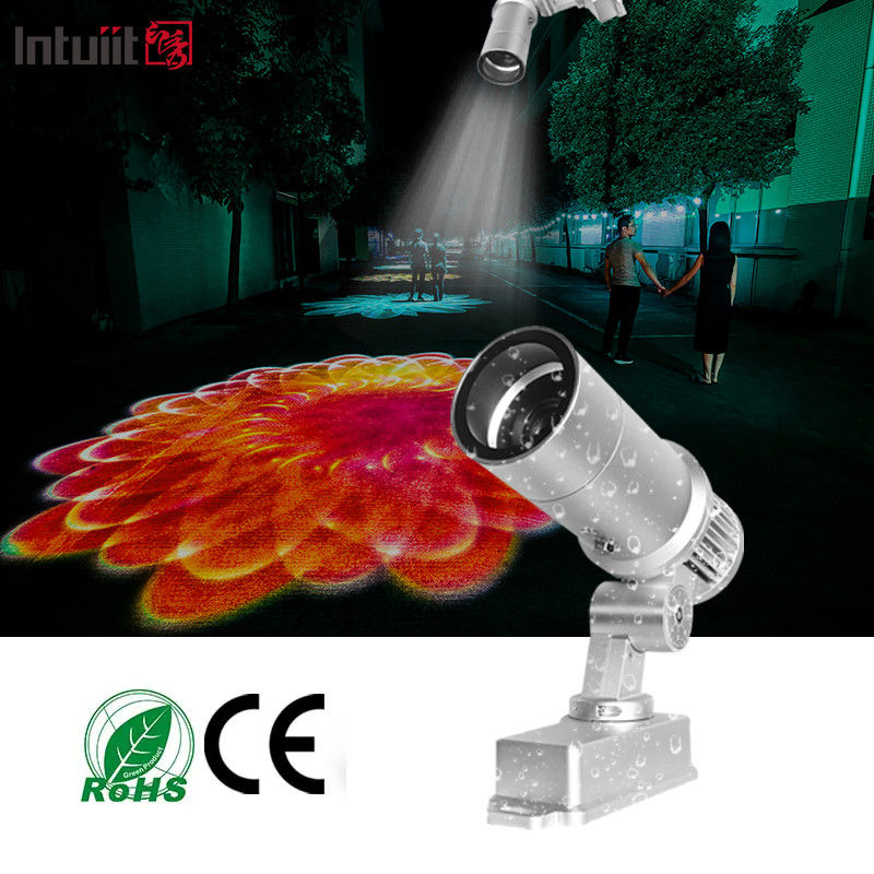 Wasserdicht IP65 Logo Gobo Projektor Weihnachtslicht Außen 60w LED Gobo Logo Projektor Außen Werbelicht