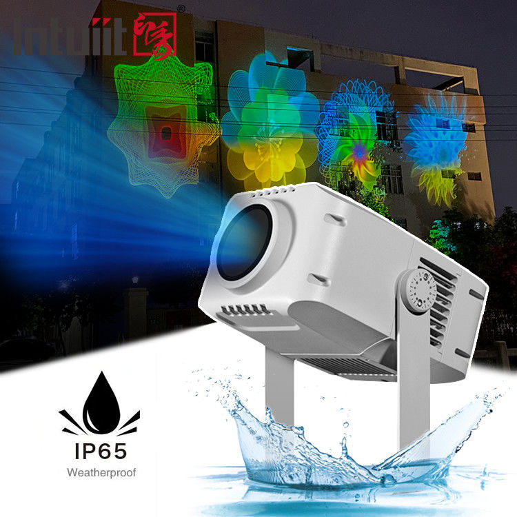 100W LED Rotierende Werbe-Logo-Licht Outdoor IP65 Wasserdichtes Benutzerdefiniertes Muster Gobo-Projektor