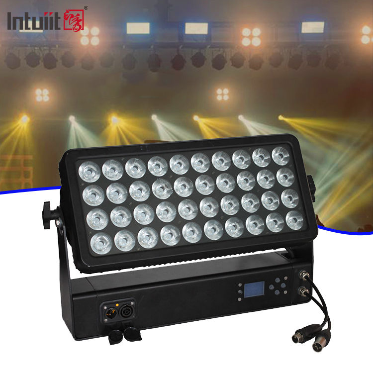 Wasserdichter Fullcolor 400W RGBW 4in1 Wall Washer LED City Color Light für DJ Konzert Event Show Bühnen Landschaftsflutlicht
