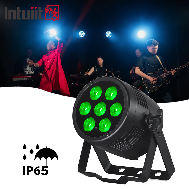 7*20W 6in1 LED Außen-Outdoor IP65 Wasserdicht RGBWA-UV DMX 512 Steuerungs-Par-Scheinwerfer