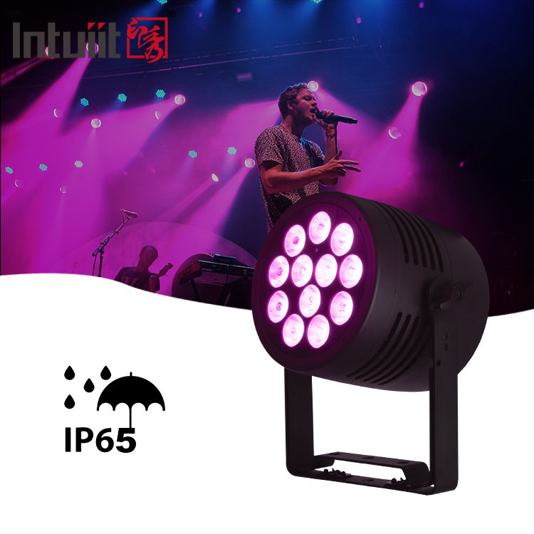 IP65 Outdoor LED 12x20w RGBWA-UV 6in1 Veranstaltung DJ Wasch DMX 512 Wasserdichte LED Par Licht