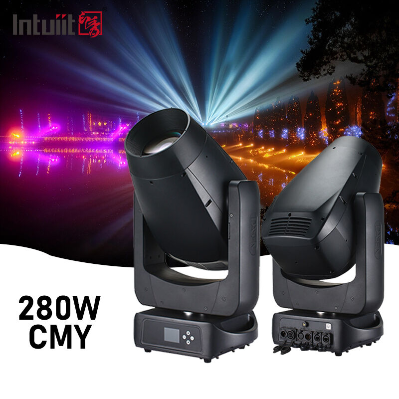 280W IP66 Outdoor LED CMY Moving Head Light Beam Spot Wash BSW 3in1 Wasserdichtes Bühnenlicht