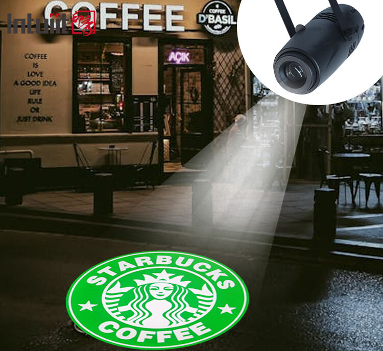 Logo-Lichtprojektor LED 40W Dreh-Gobo-Projektorlicht