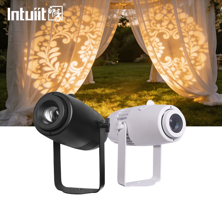 Gobo Projector Custom Logo Projection Light Outdoor Waterproof 60W LED Advertising Lights for Business Branding