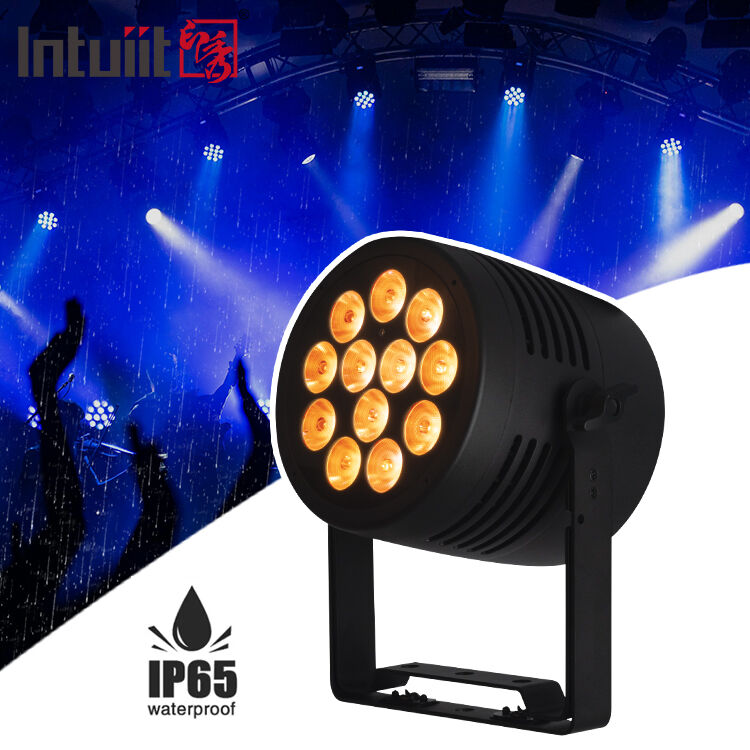 12*20W RGBWA+UV 6in1 LED Par Licht IP65 Outdoor Wasserdicht DMX512 Bühne Uplighting für Hochzeit DJ Party
