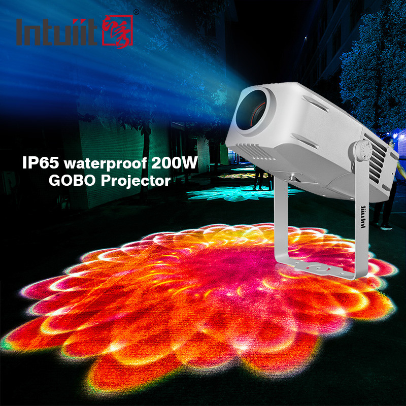 Hohe errichtende Effekt-Lichter Projektor-im Freien wasserdichte des lauten Summens LED des Gobo-400W fertigten besonders an