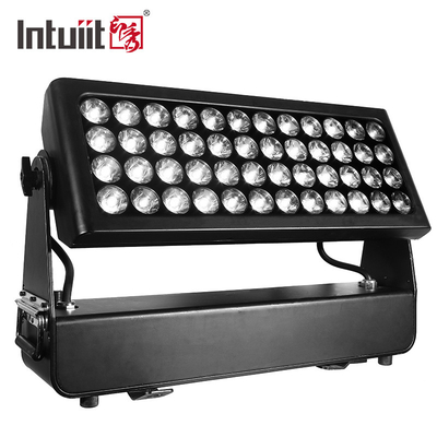 IP65 führte Stadt des Flut-Licht-48PCS 10W RGBW 4 In1 LED im Freien färben Wasll-Waschmaschine für Garten-Park-Hotel-Ereignisse