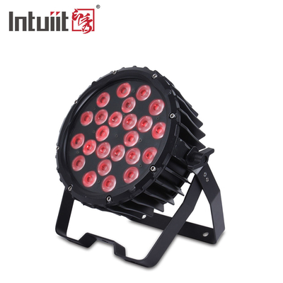 RGB 24x3W 3 In1 DJ-Gleichheit beleuchtend macht geführte Stadiums-Wäsche der Aluminiumlegierungs-DMX 512 ein