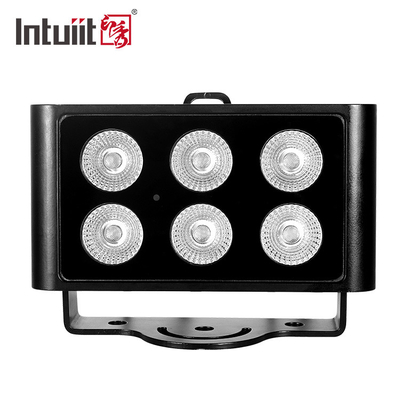 Wasserdichte Outdoor Led Par Lights Stage 6x5w City Color Wash Wall Washer Led Flutlicht