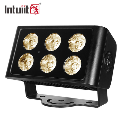 Stadiums-Flut-Lichter 6x5W RGBW LED imprägniern die Architektur, die Dmx-Steuerung beleuchtet