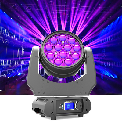DMX-lauten Summens Öffnungswinkel IP20 des Wäsche-bewegender Hauptstadiums-Licht-12x10W 60°