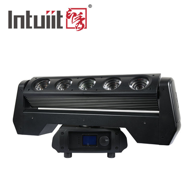 IP20 Moving Head Beam Bühnenlicht 5*40W 4 In 1 RGBW DMX Disco Led Swing Beam Bar