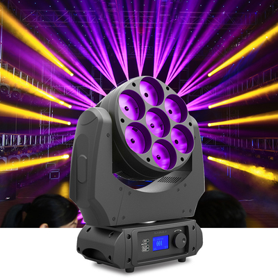 Led Sharpy Beam Bewegt Kopf Bühnenbeleuchtung 7x40W 4 In 1 RGBW Waschen Led Bewegt Kopf