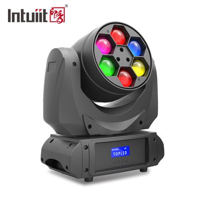 LED-Effekt-bewegendes Kopf-Licht 6x10W 4 in 1 RGBW-Bienen-Augen-Art