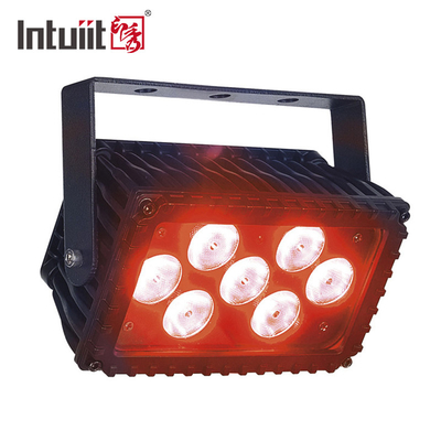 Wasserdichte Bühnenbeleuchtung 7x3W Rgbw Led Flutlicht Dmx Blinder Wandspüler 4 in 1 Lichter