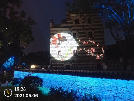 Freizeitpark Outdoor-Gobo-Projektor, hohe Helligkeit, 100 W, 200 W, 400 W, IP65