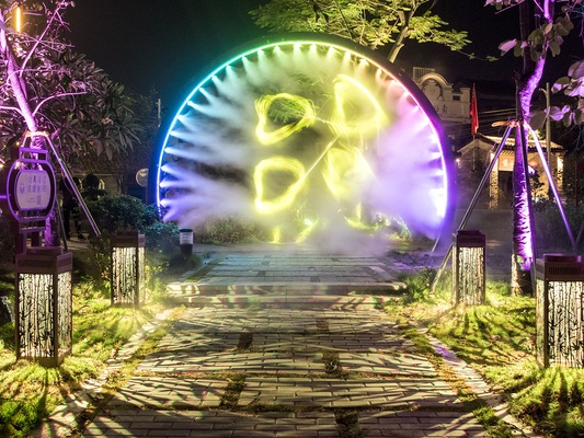 Themenpark Profi 200w Custom Gobo Licht LED Effekt Gobo Projektor