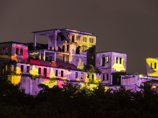 Geführter Effekt Gobo-Projektor im Freien 200w summen kundenspezifisches drehendes Gobo-Licht für Landschaftsprojekt laut