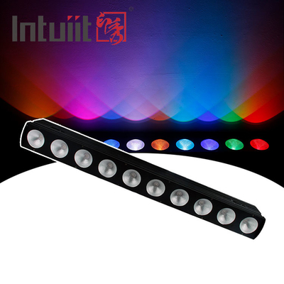 10* Tri 9W 3 In 1 Hochleuchten Flutlicht Außen Dmx512 Led Wand Waschmaschine Spotlicht