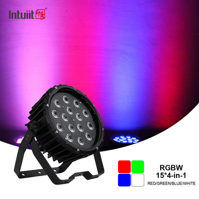 90w RGBW Led Flat Par Light Bühnenlicht Dmx Control Dj Disco Für Party Hochzeitskirche